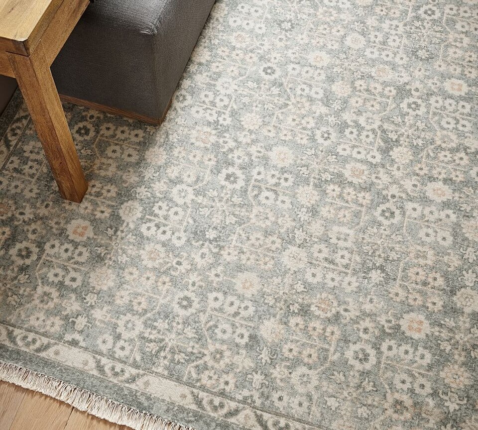 Carmine Handwoven Wool Rug Pottery Barn Australia